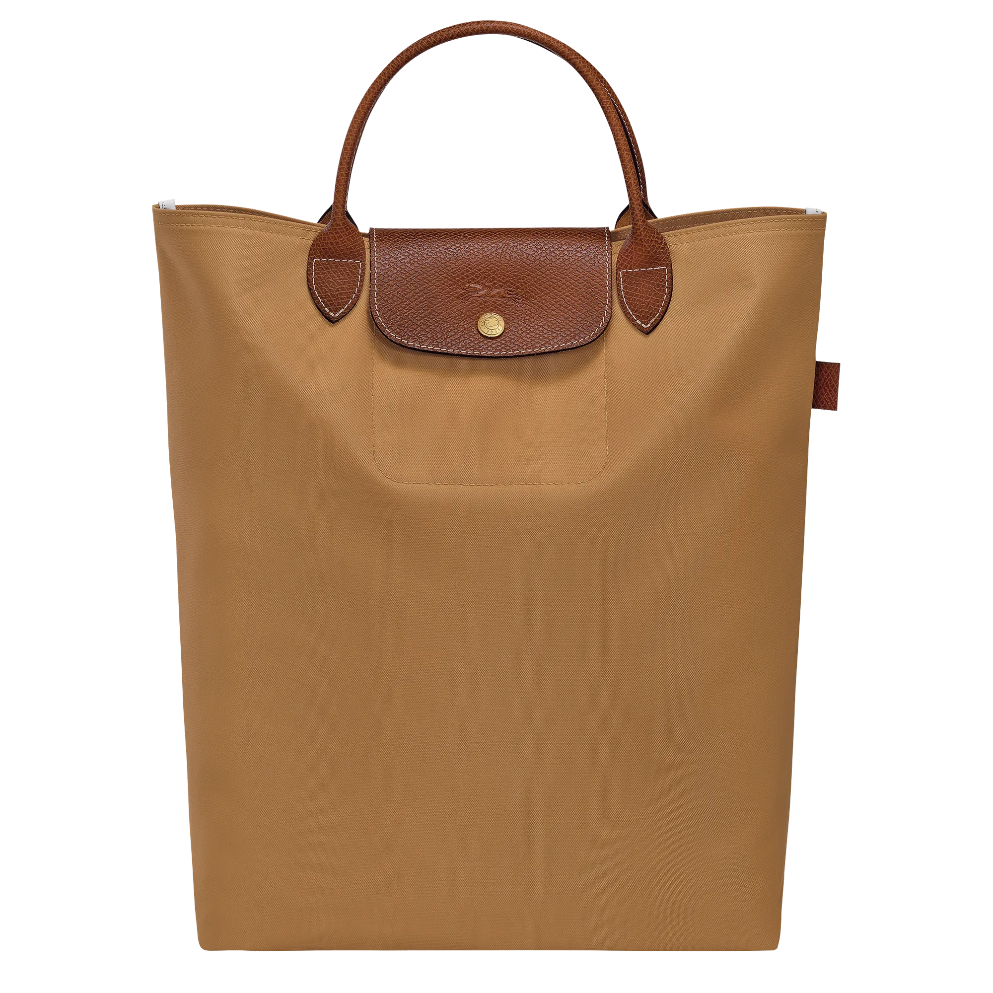 Le Pliage Original M Tote bag Fawn - Canvas