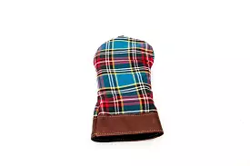 Leather & Wool Tartan Head Cover