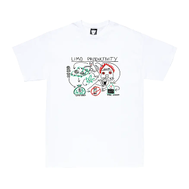 Limosine Skateboards Productivity Tee Shirt - White