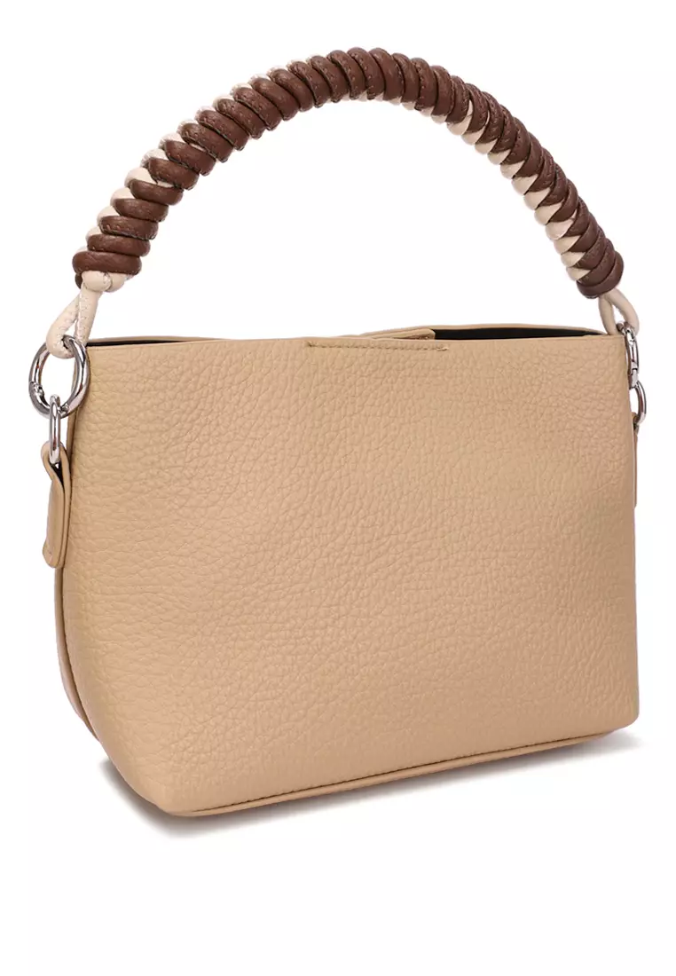 London Rag Cable Cord Strap Mini Bag In Khaki