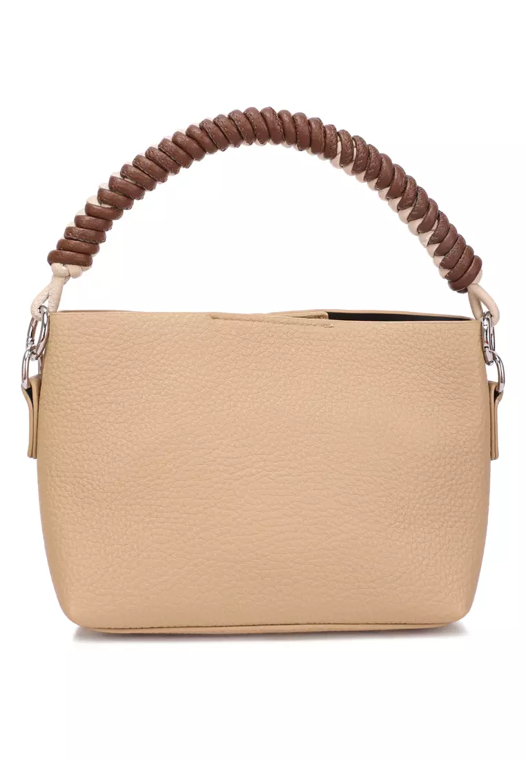 London Rag Cable Cord Strap Mini Bag In Khaki