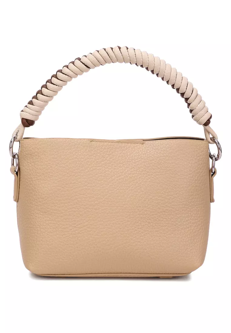 London Rag Cable Cord Strap Mini Bag In Khaki