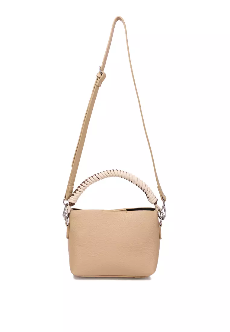 London Rag Cable Cord Strap Mini Bag In Khaki