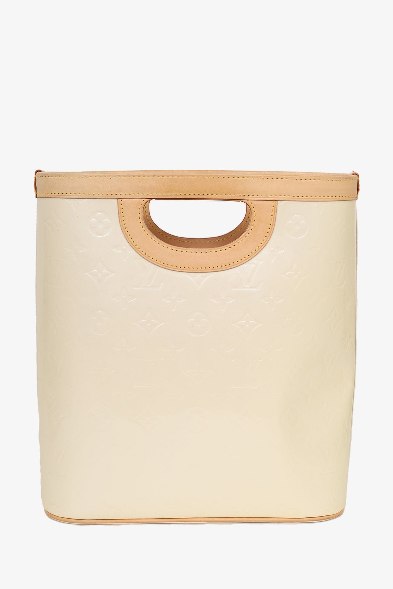 Louis Vuitton 2005 Cream Monogram Vernis Stillwood Tote