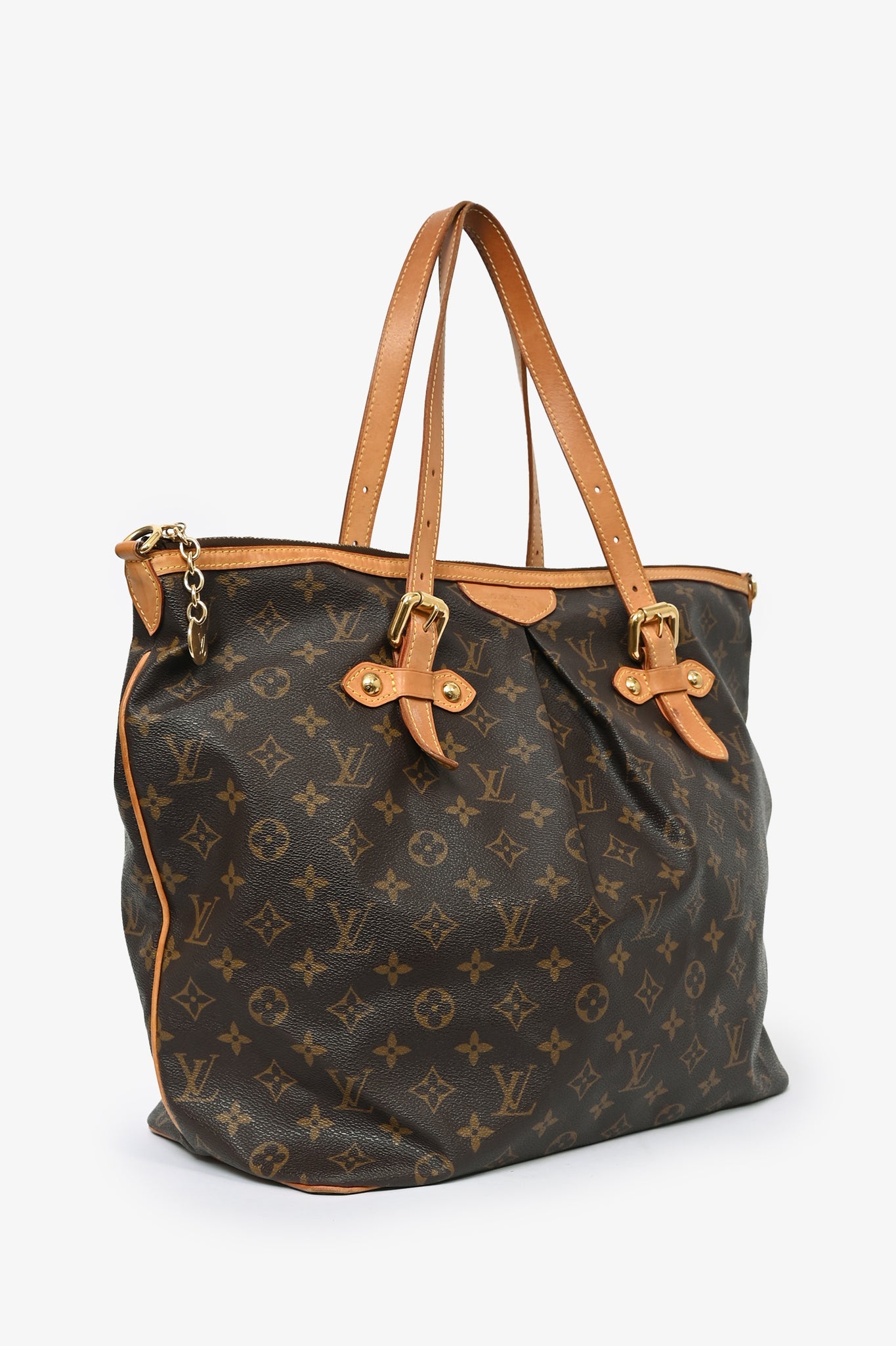 Louis Vuitton 2007 Monogram Palermo Tote (No Strap)