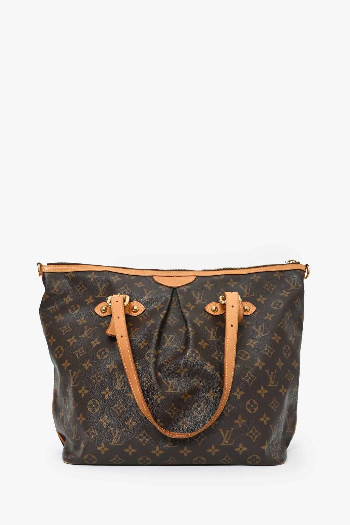 Louis Vuitton 2007 Monogram Palermo Tote (No Strap)