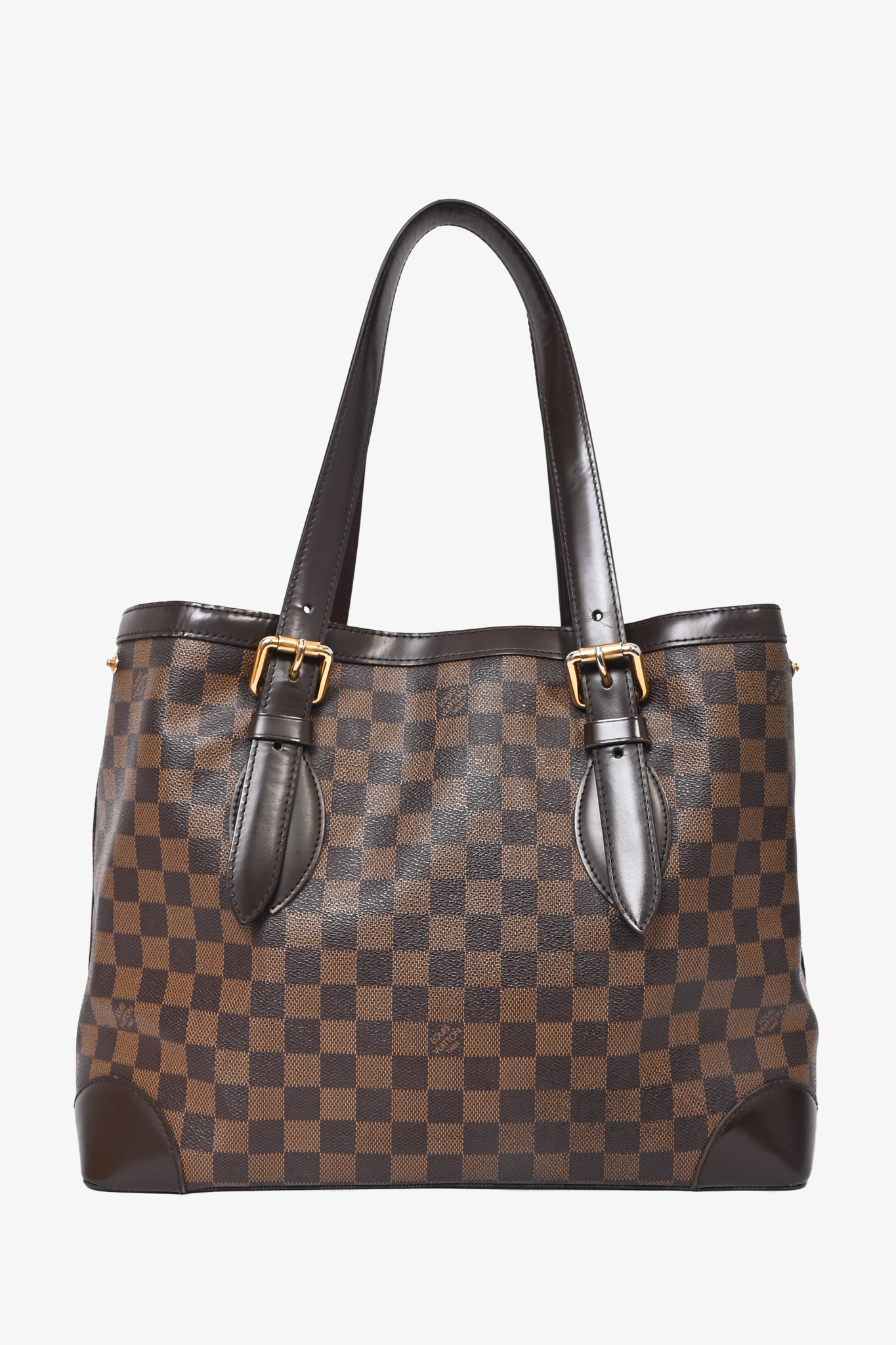 Louis Vuitton 2012 Damier Ebene Hampstead MM Tote