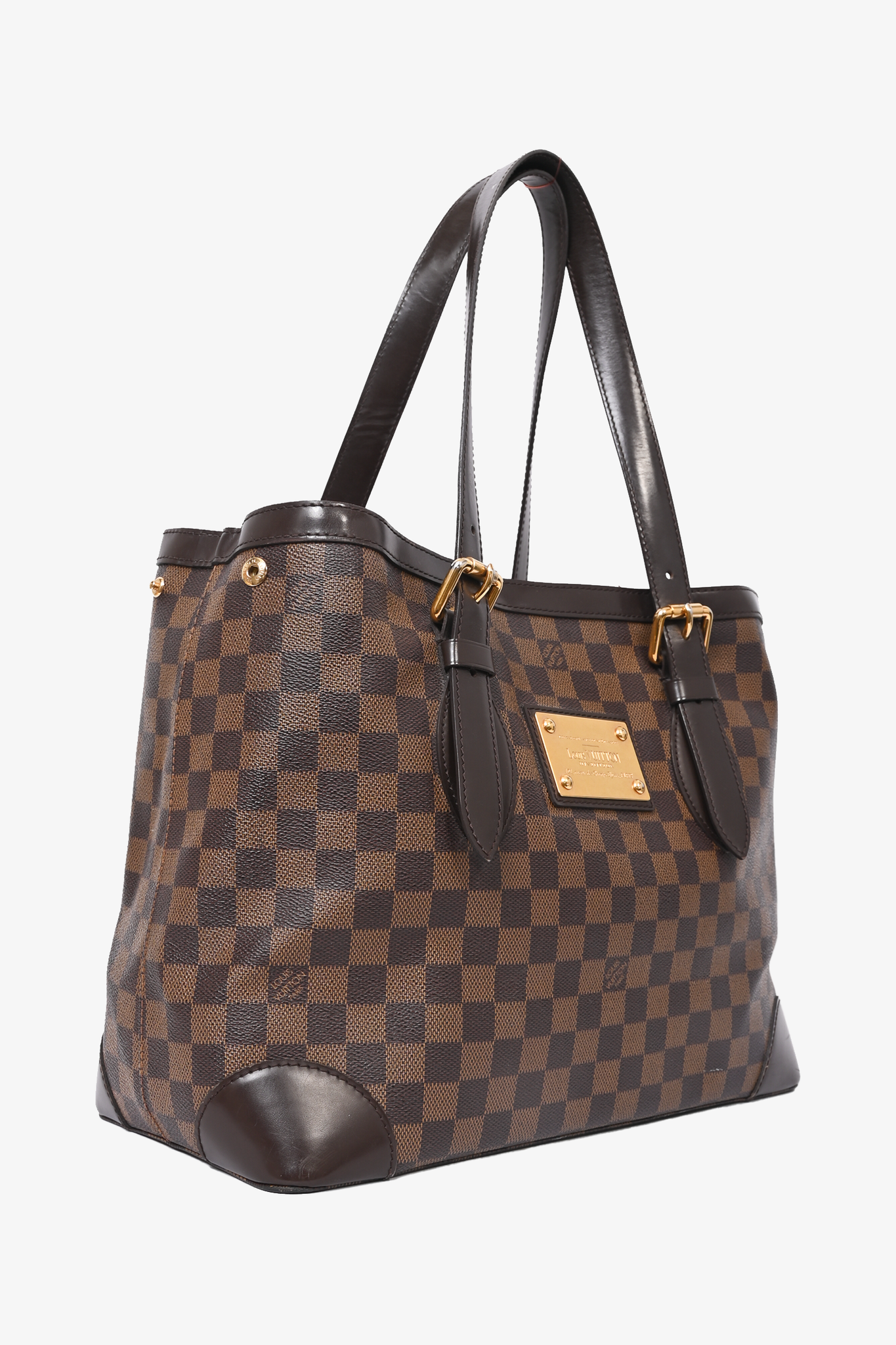 Louis Vuitton 2012 Damier Ebene Hampstead MM Tote