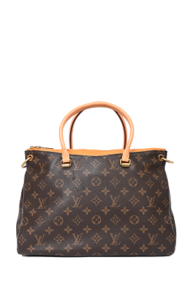 Louis Vuitton 2013 Monogram Yellow Pallas MM Tote with Strap