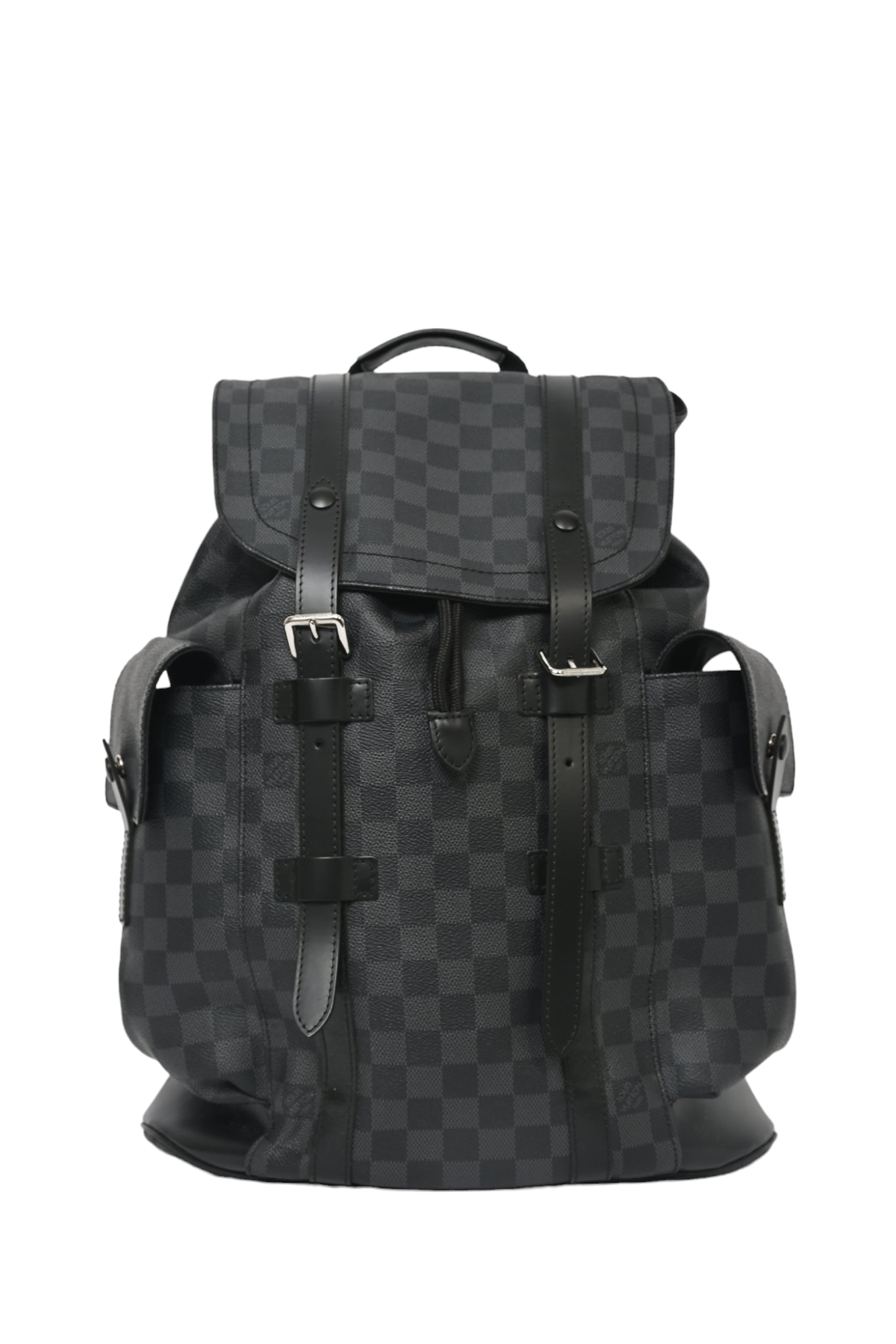 Louis Vuitton 2018 Damier Graphite Christopher GM Backpack