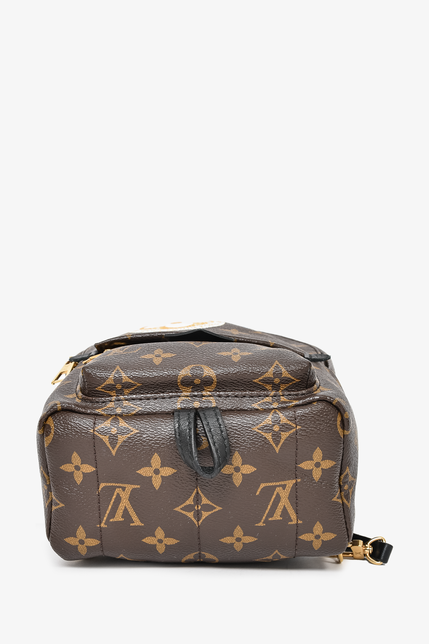 Louis Vuitton 2018 Monogram 'My World' South Korea Patch Mini Palm Springs Backpack