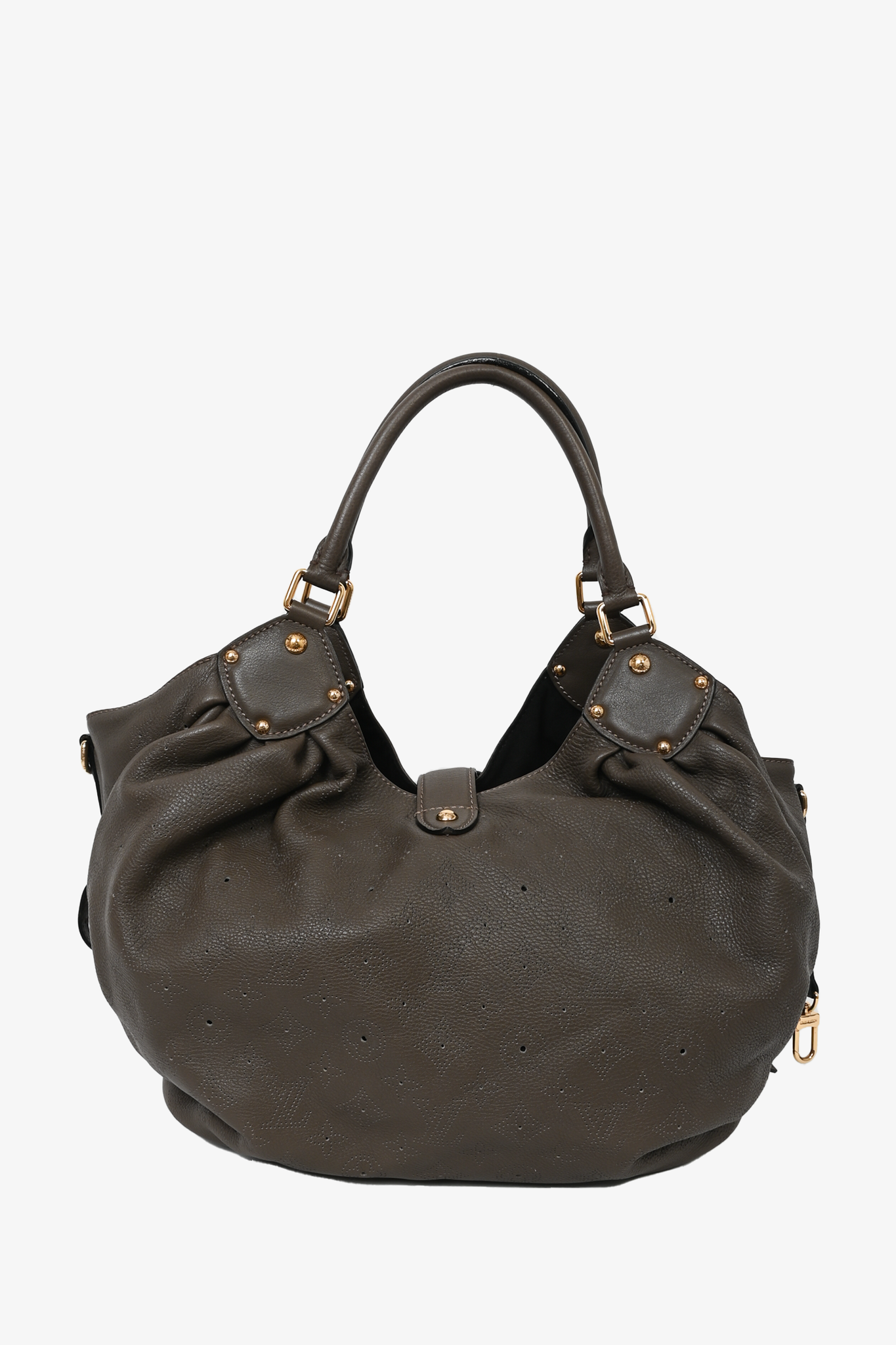 Louis Vuitton Brown Monogram Mahina XL Hobo