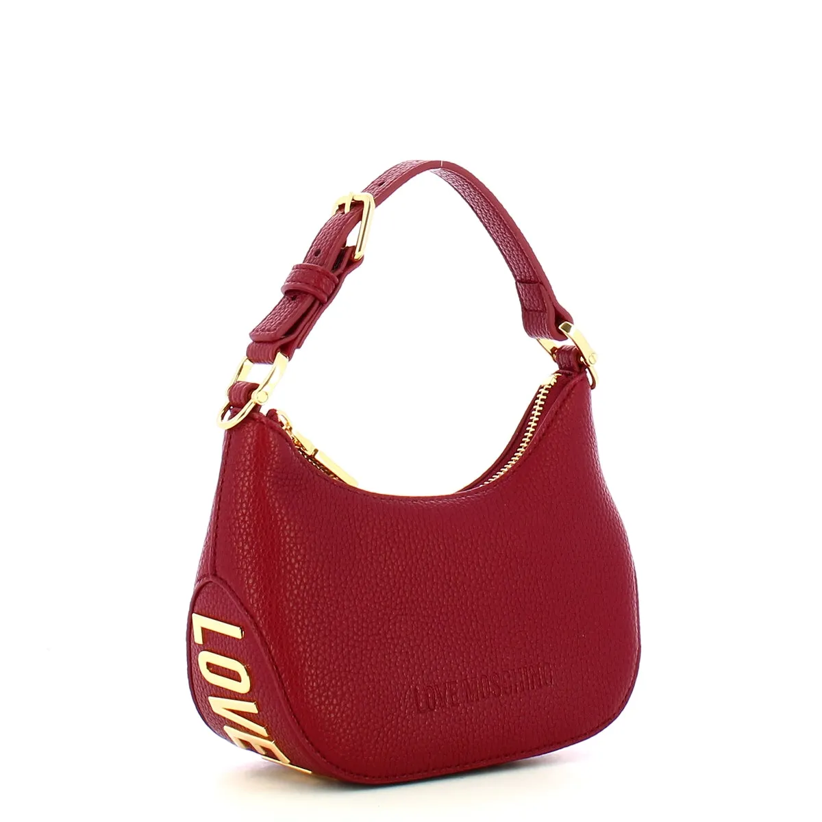 Love Moschino - Hobo Bag a mano Mini Vino - JC4019PP1L - VINO