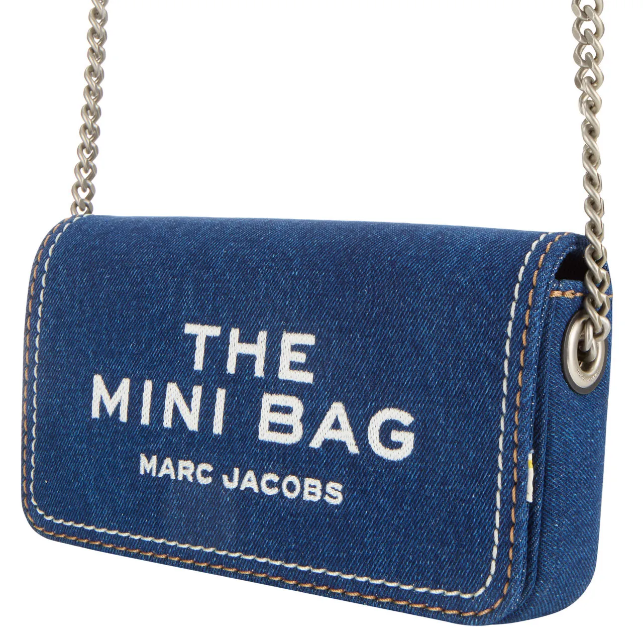 MARC JACOBS The Denim Mini Chain Bag - Denim