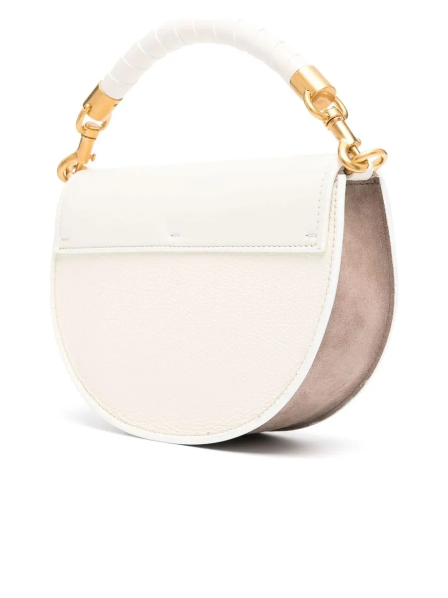 Marcie Chain Flap Bag in Leather