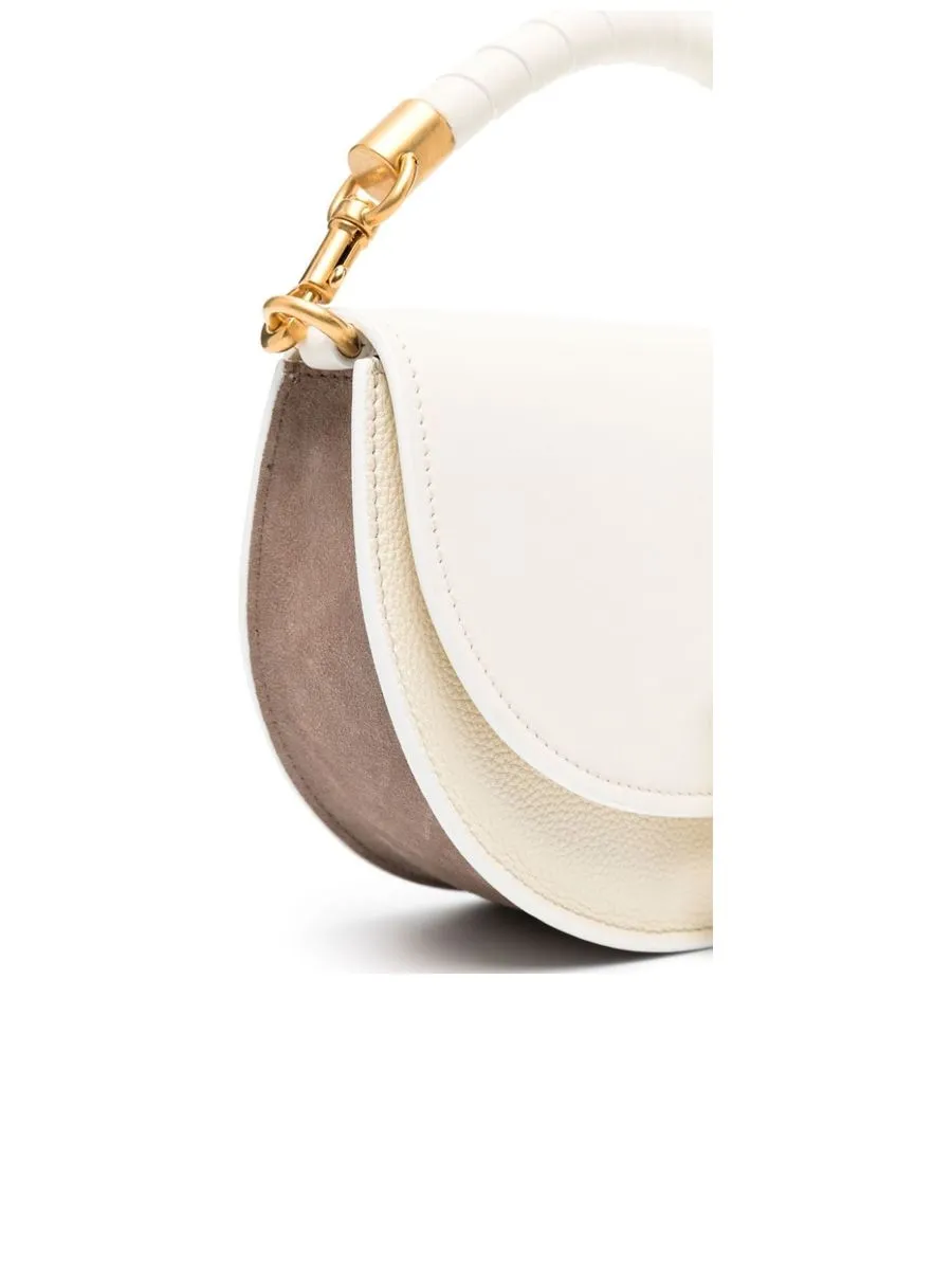 Marcie Chain Flap Bag in Leather