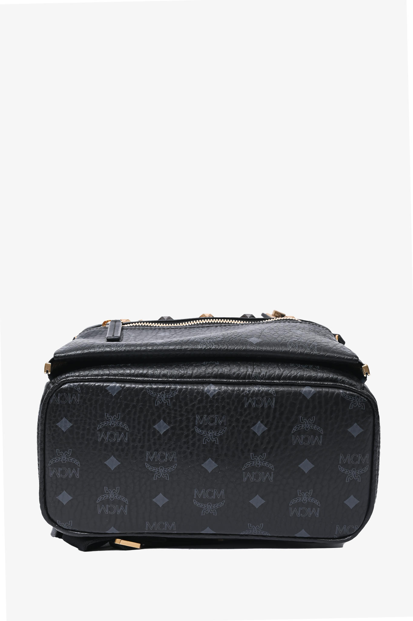 MCM Monogram Leather Backpack