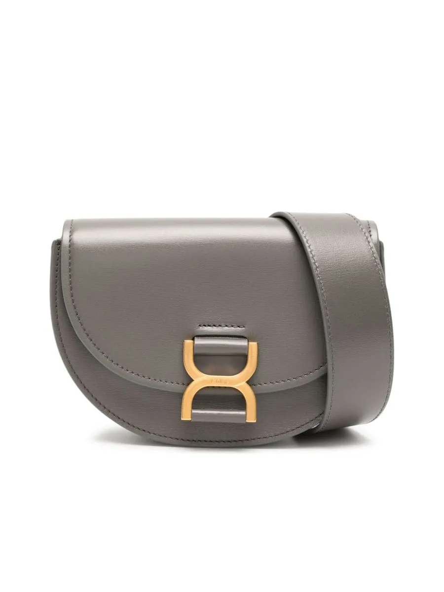 Mini Marcie Flap Bag in Soft Leather