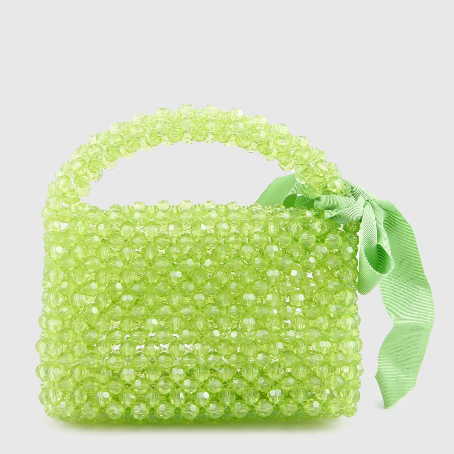 Monnalisa Little Girl's Green Beaded Handbag