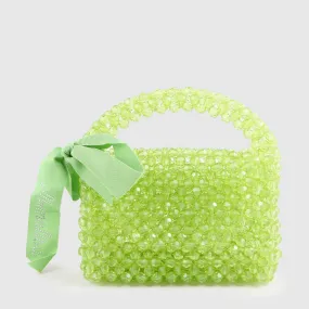 Monnalisa Little Girl's Green Beaded Handbag