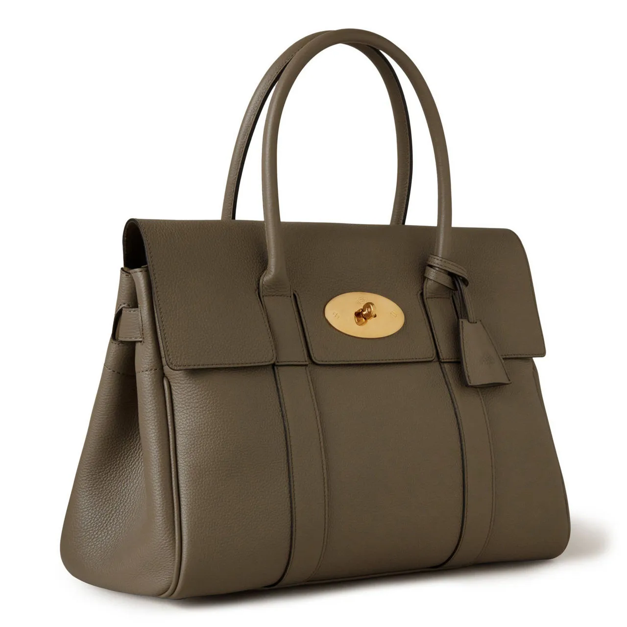 MULBERRY The Sustainable Edit Bayswater Shoulder Bag - Linen Green