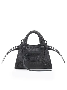 Neo Classic Super Nano Handbag in Black