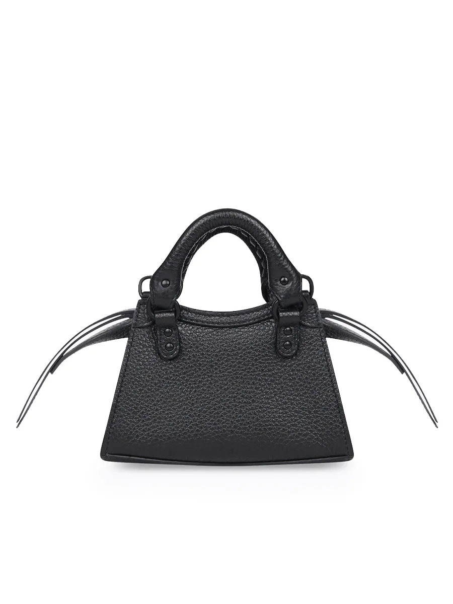 Neo Classic Super Nano Handbag in Black