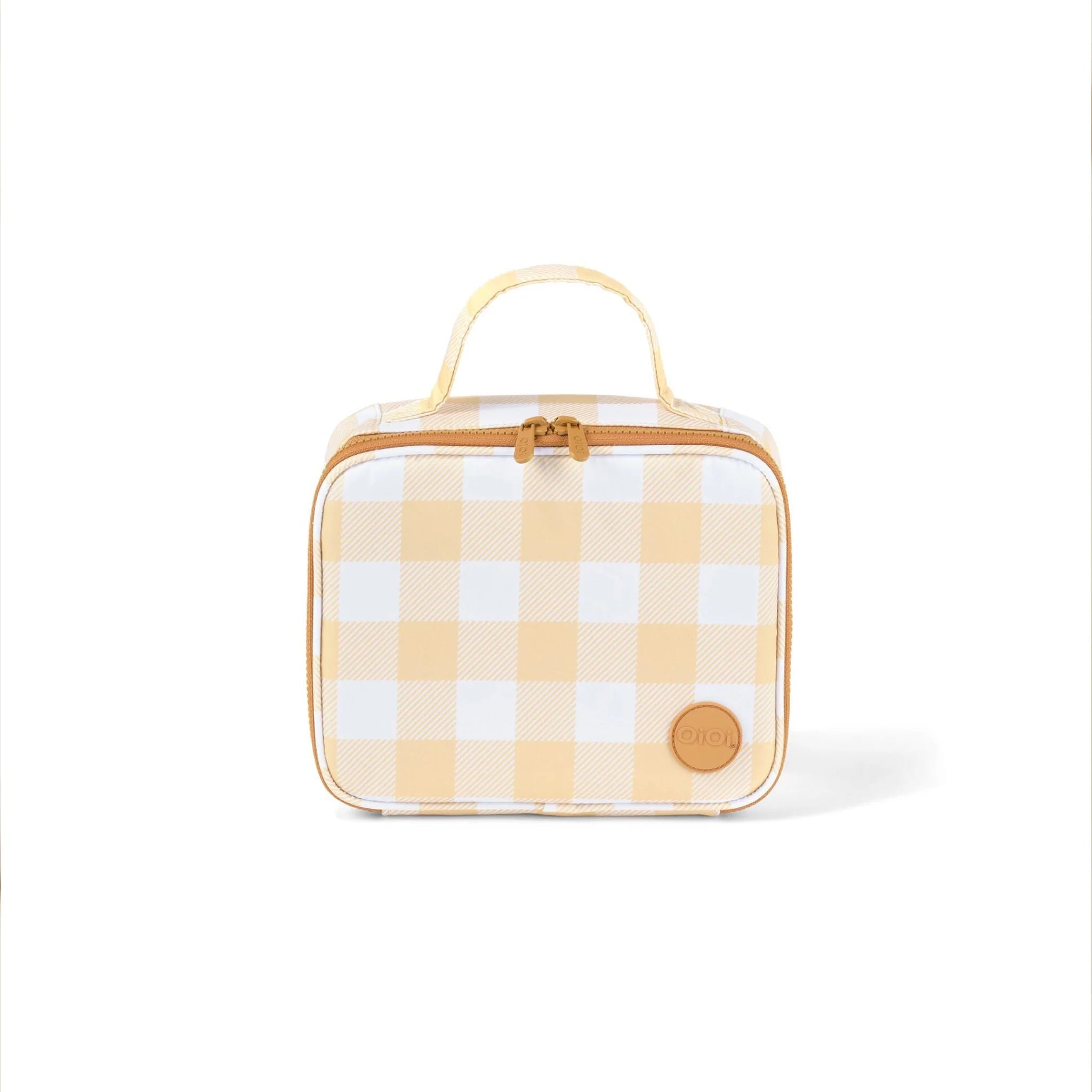 OiOi Change Mat Clutch - Gingham Beige