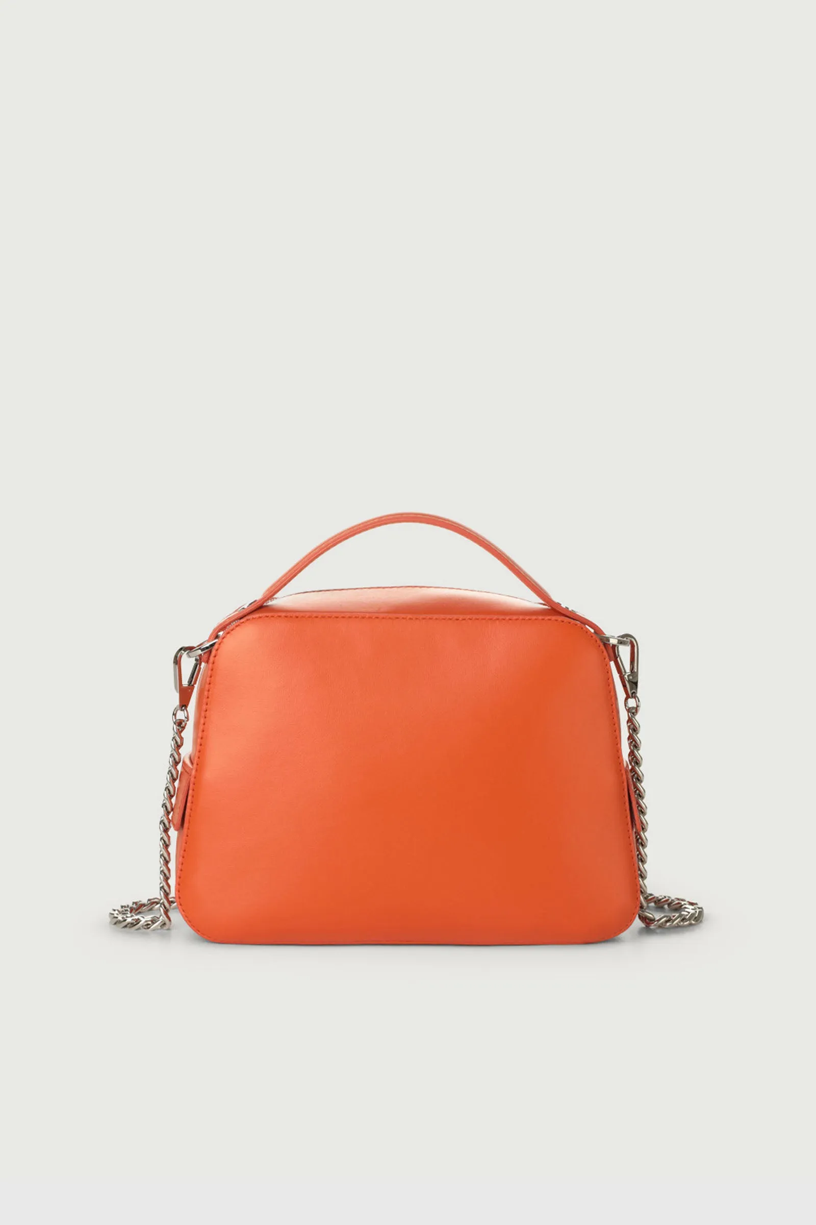 Orciani Mini Bag Chéri Vanity Pelle Arancio