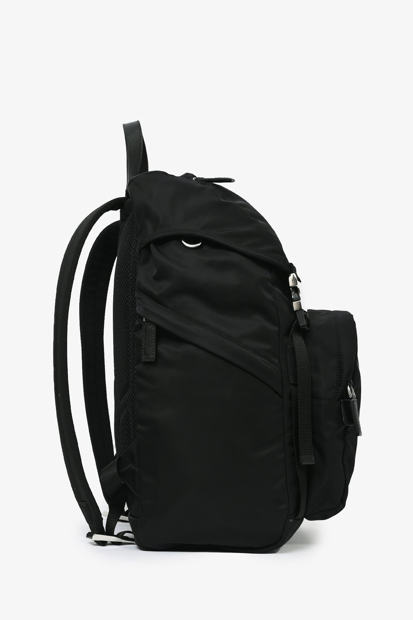 Prada Black Re-Nylon Backpack