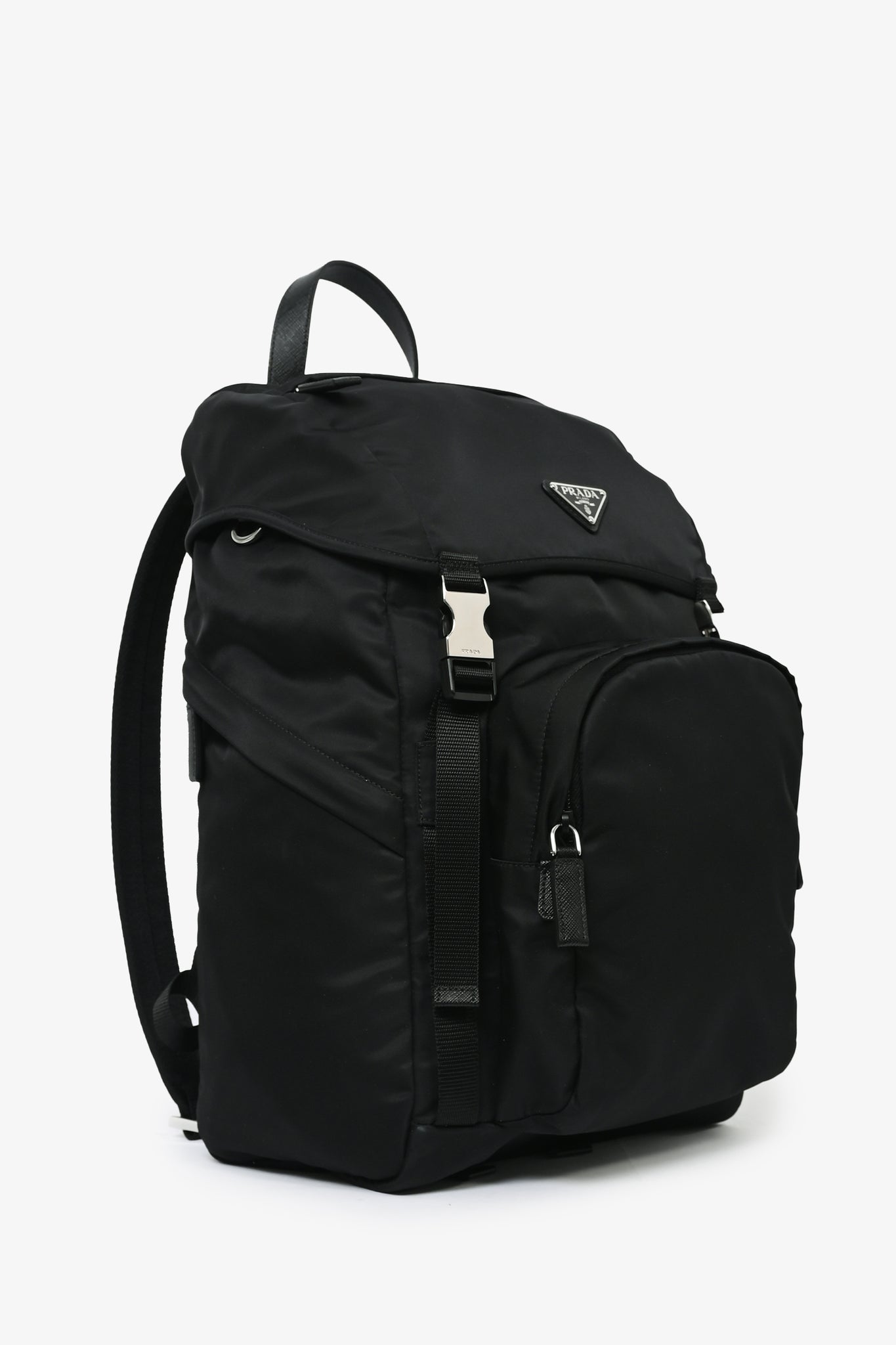 Prada Black Re-Nylon Backpack