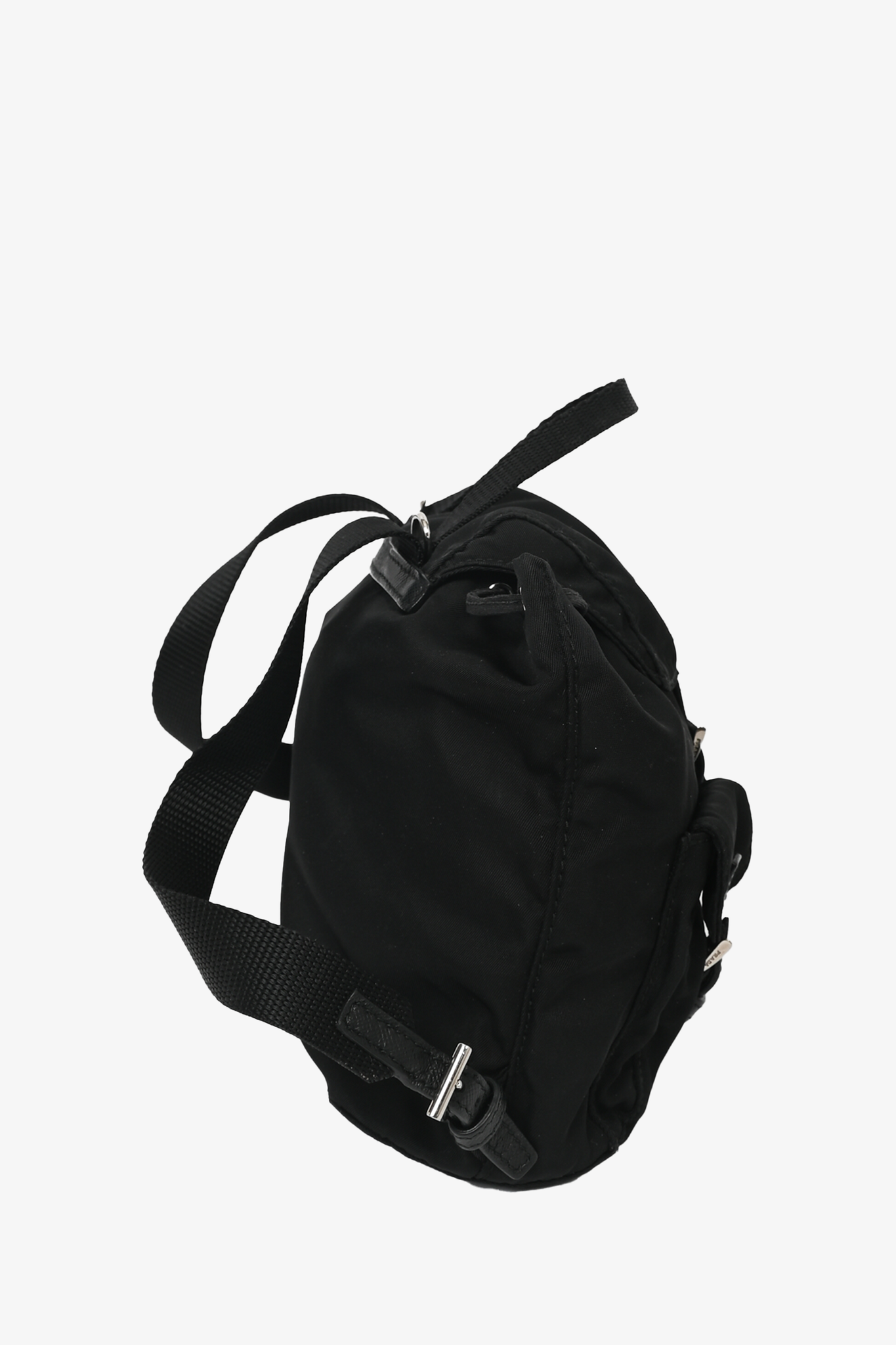 Prada Nylon Mini Chain Backpack