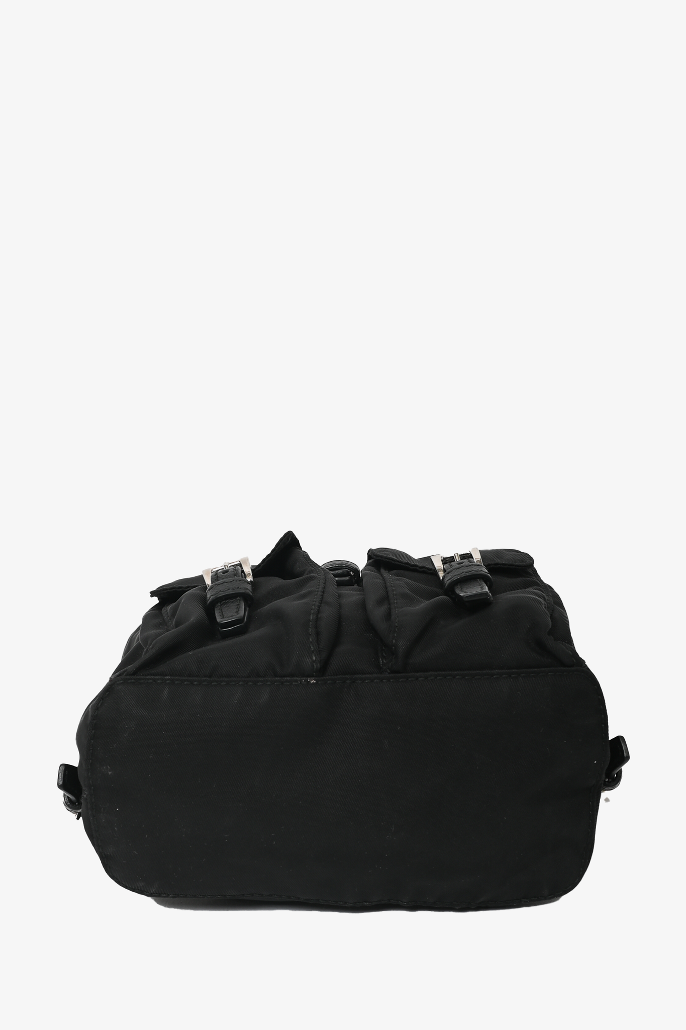 Prada Nylon Mini Chain Backpack