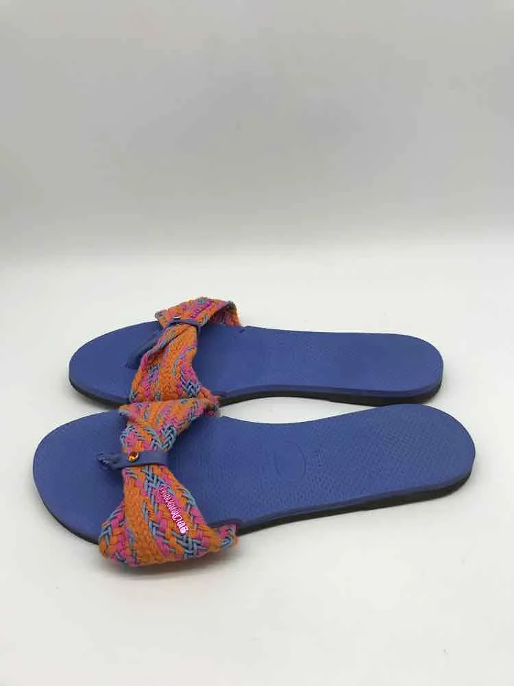 Pre-Owned Havaianas Blue Size 11/12 Flip Flop Sandals