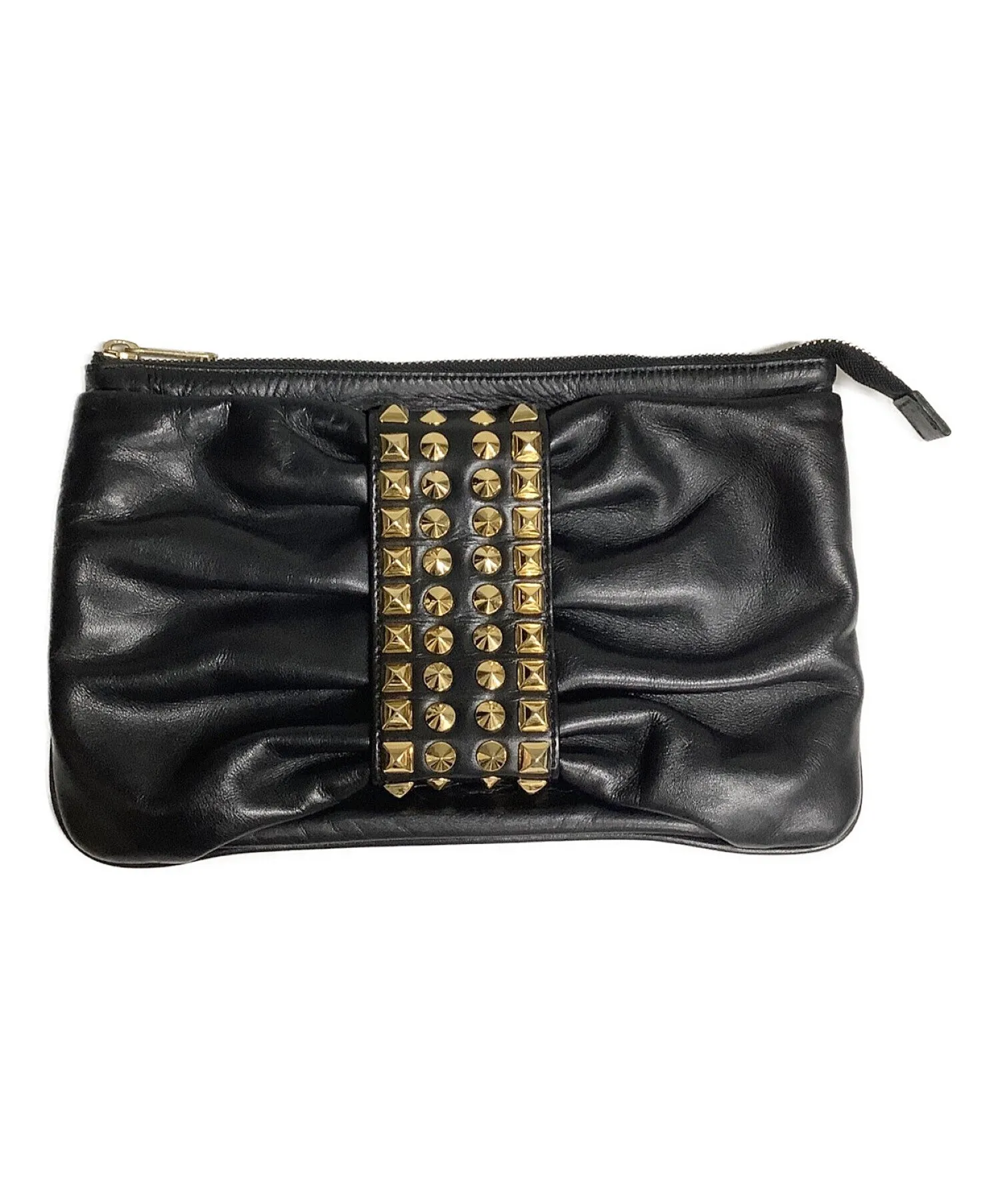 [Pre-owned] JUNYA WATANABE COMME des GARCONS Studded clutch bag JD-K207