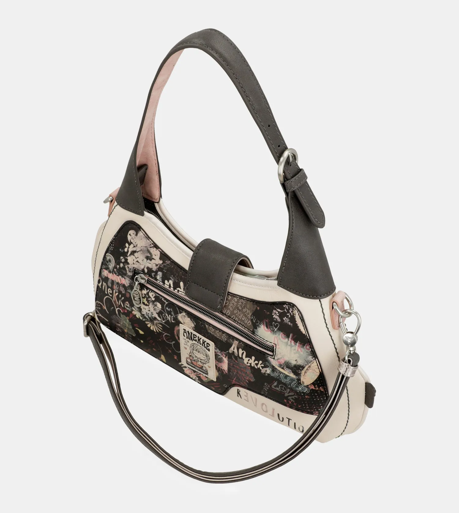 Psicodelic hobo shoulder bag