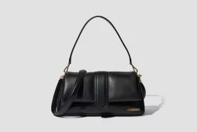 Puffed Flap Bag - Black