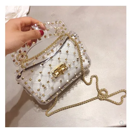 Rivet chain bag