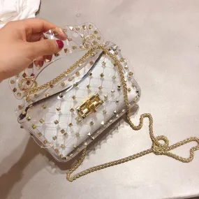 Rivet chain bag