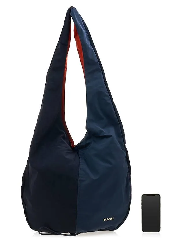 Saddle Shoulder Bag Navy