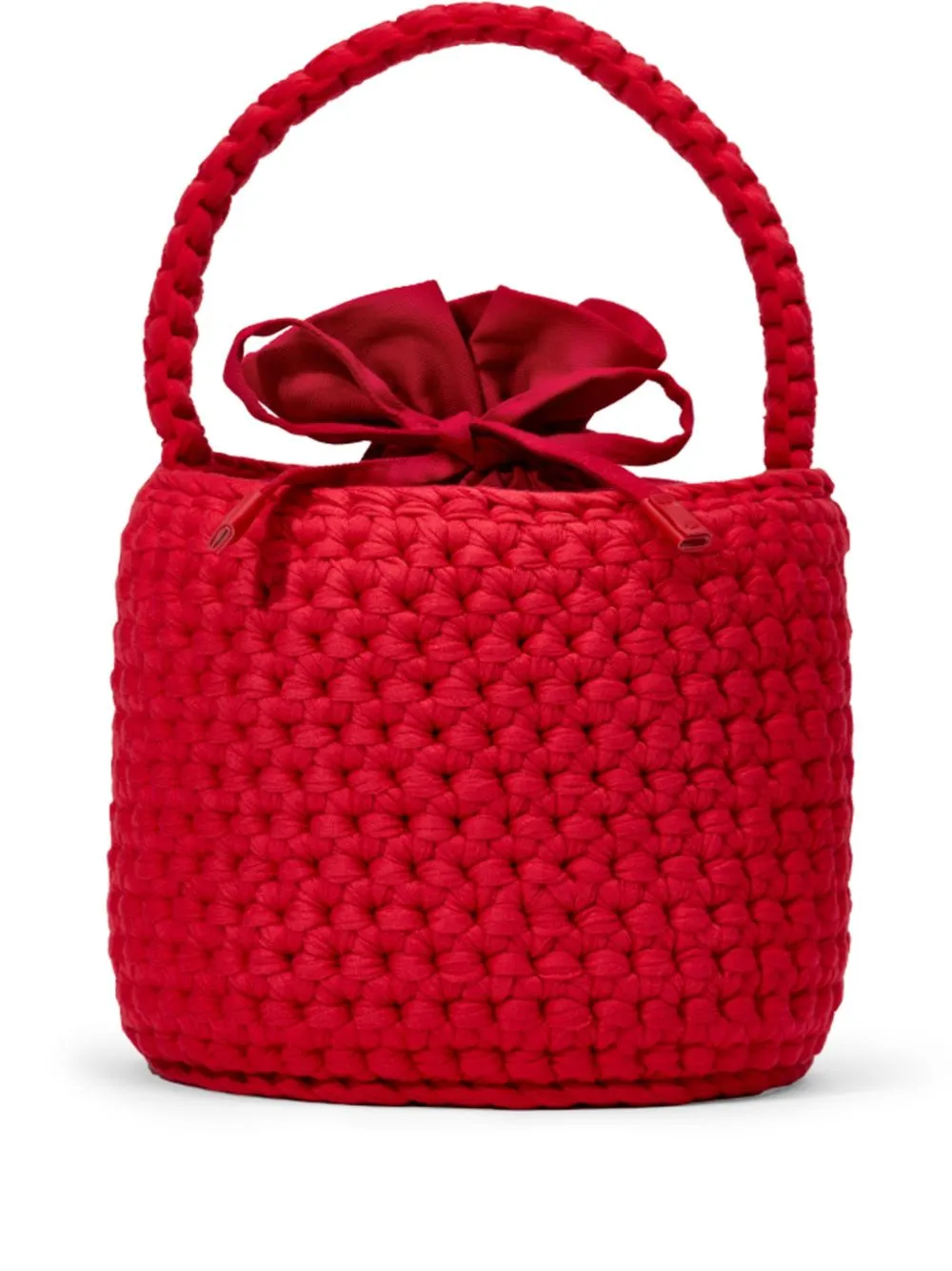 Simon Miller Crochet Grab mini bag - Red