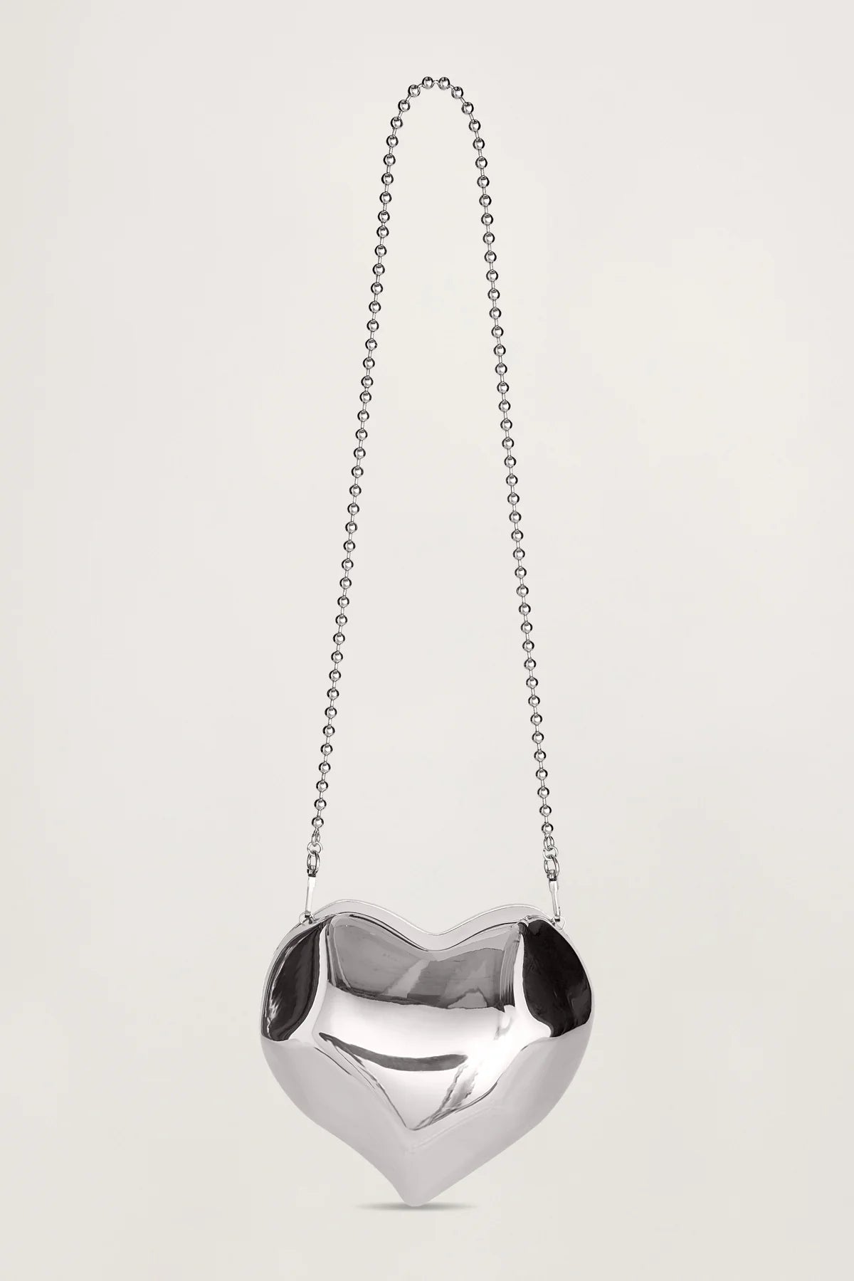 Simon Miller - Molded Heart Bag - Silver