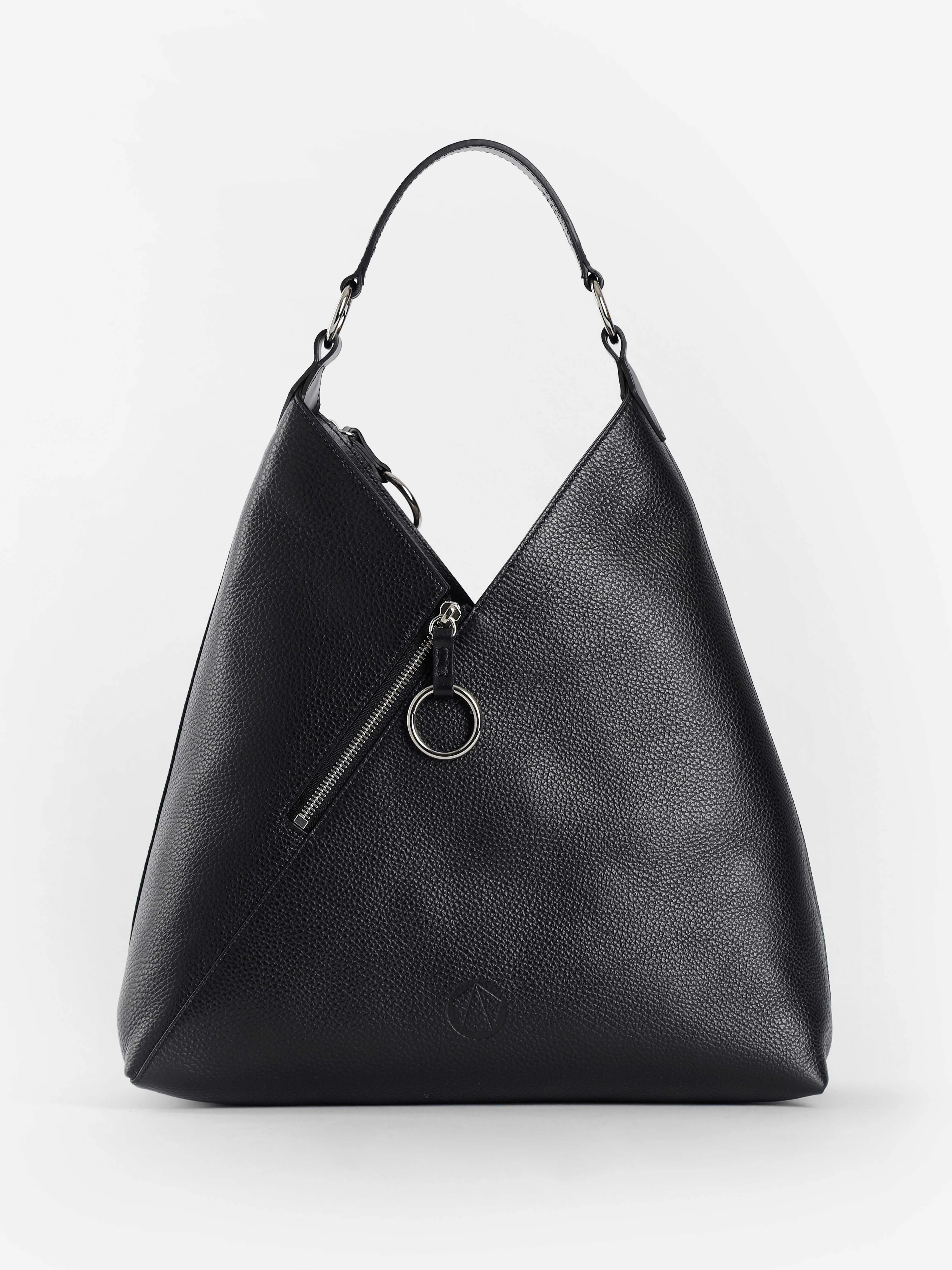 simone rainer pyramid hobo bag