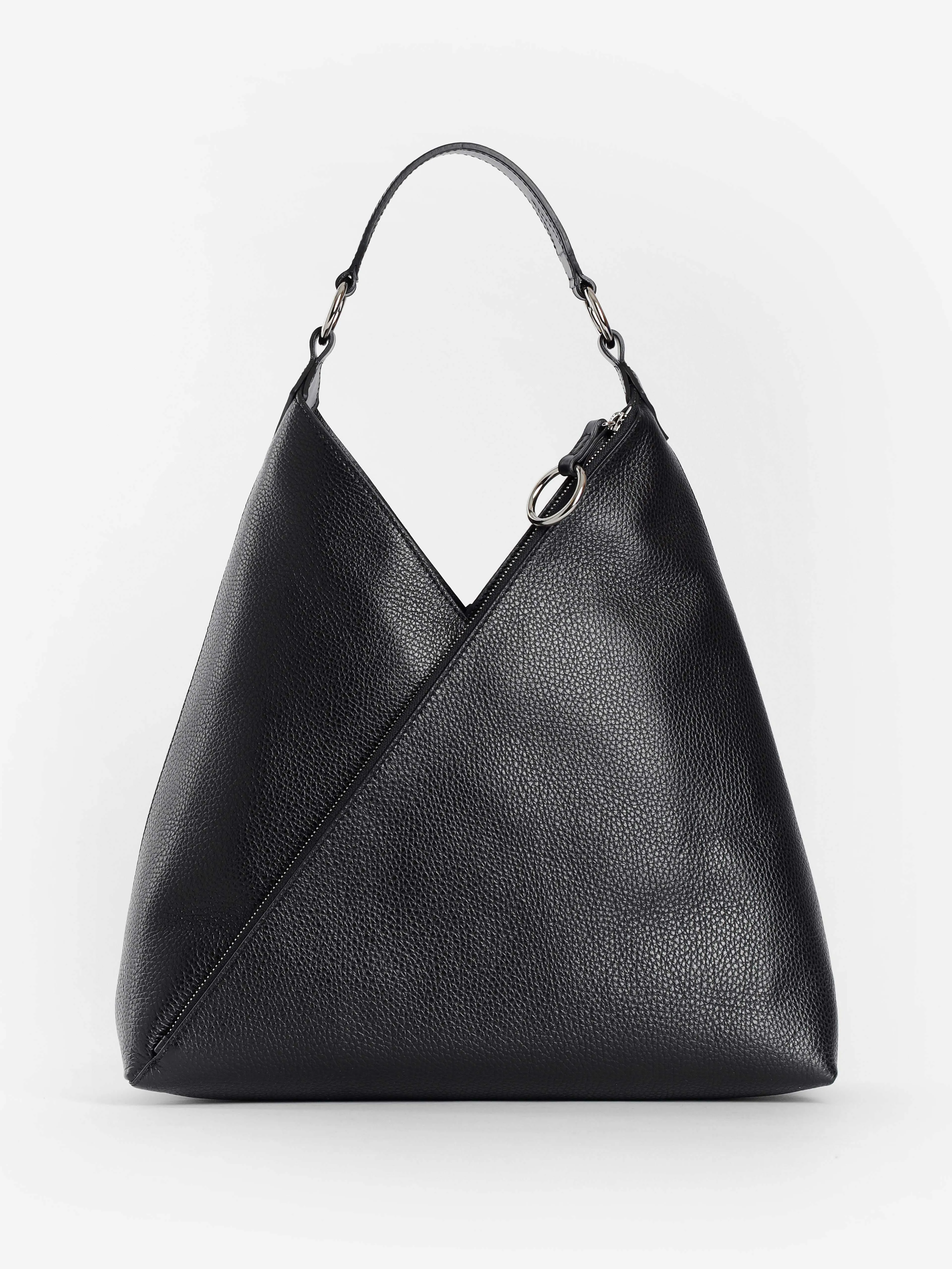 simone rainer pyramid hobo bag