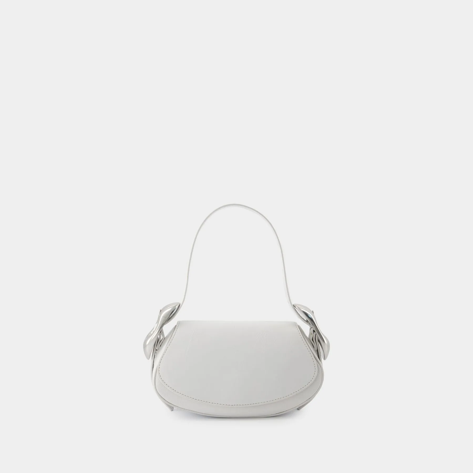 Small Flap Bag - Alexander Wang - Leather - White