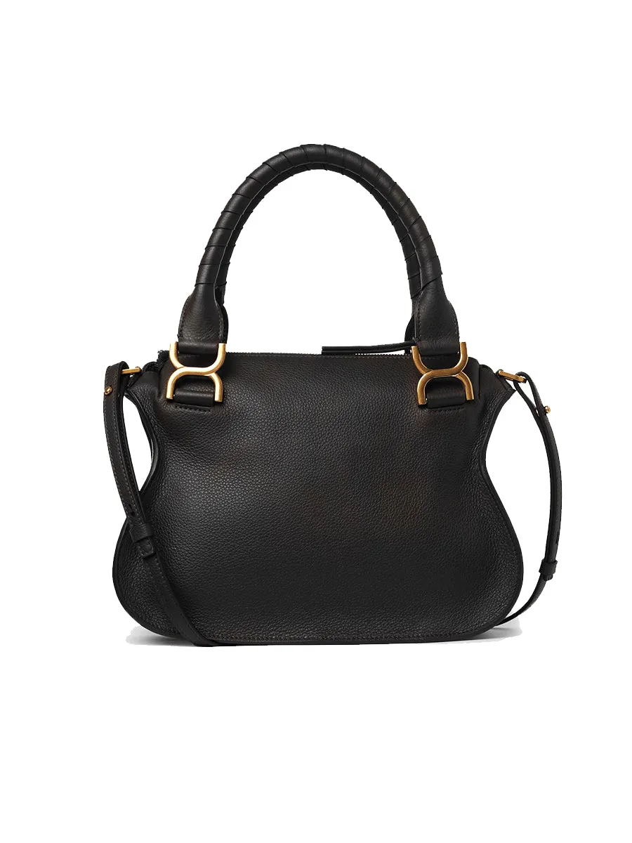 Small Marcie Handbag in Black