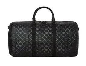 Sprayground Trippy Monogram Duffle Bag (Black)