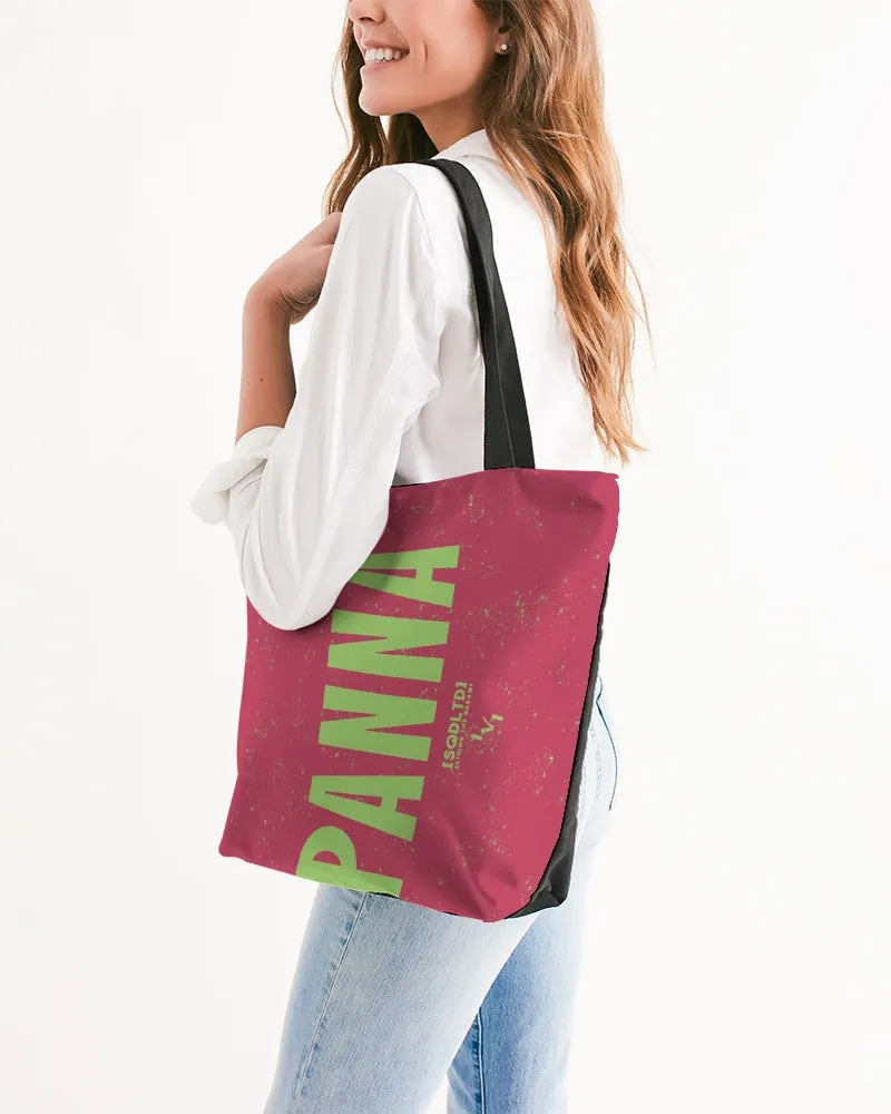 Sqdltd AU23 Panna Canvas Zip Tote Viva