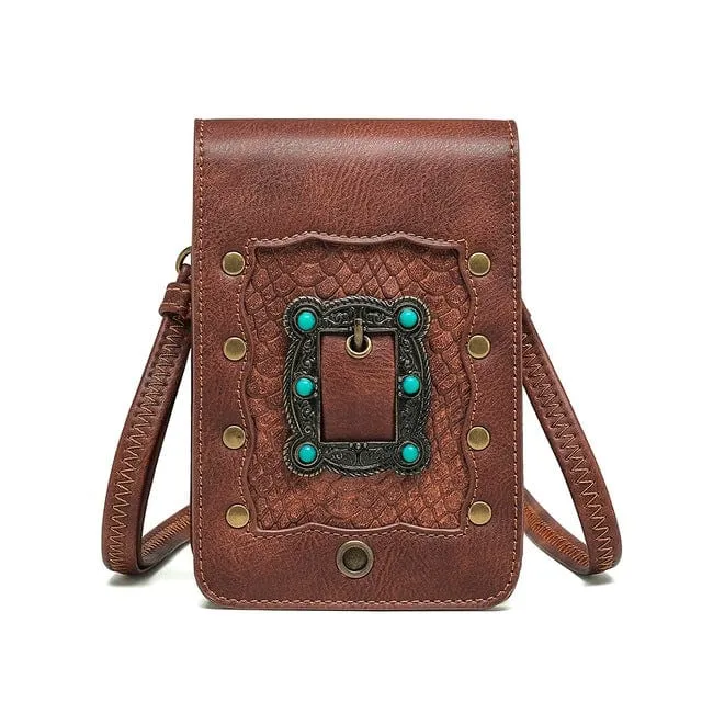 Steampunk Detachable Square Mini Bag