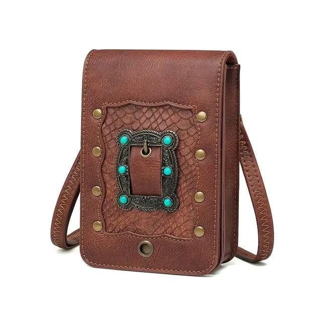 Steampunk Detachable Square Mini Bag